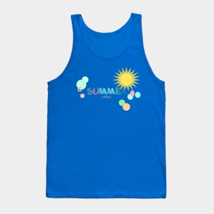 Summer vibes Colors of summer Tank Top